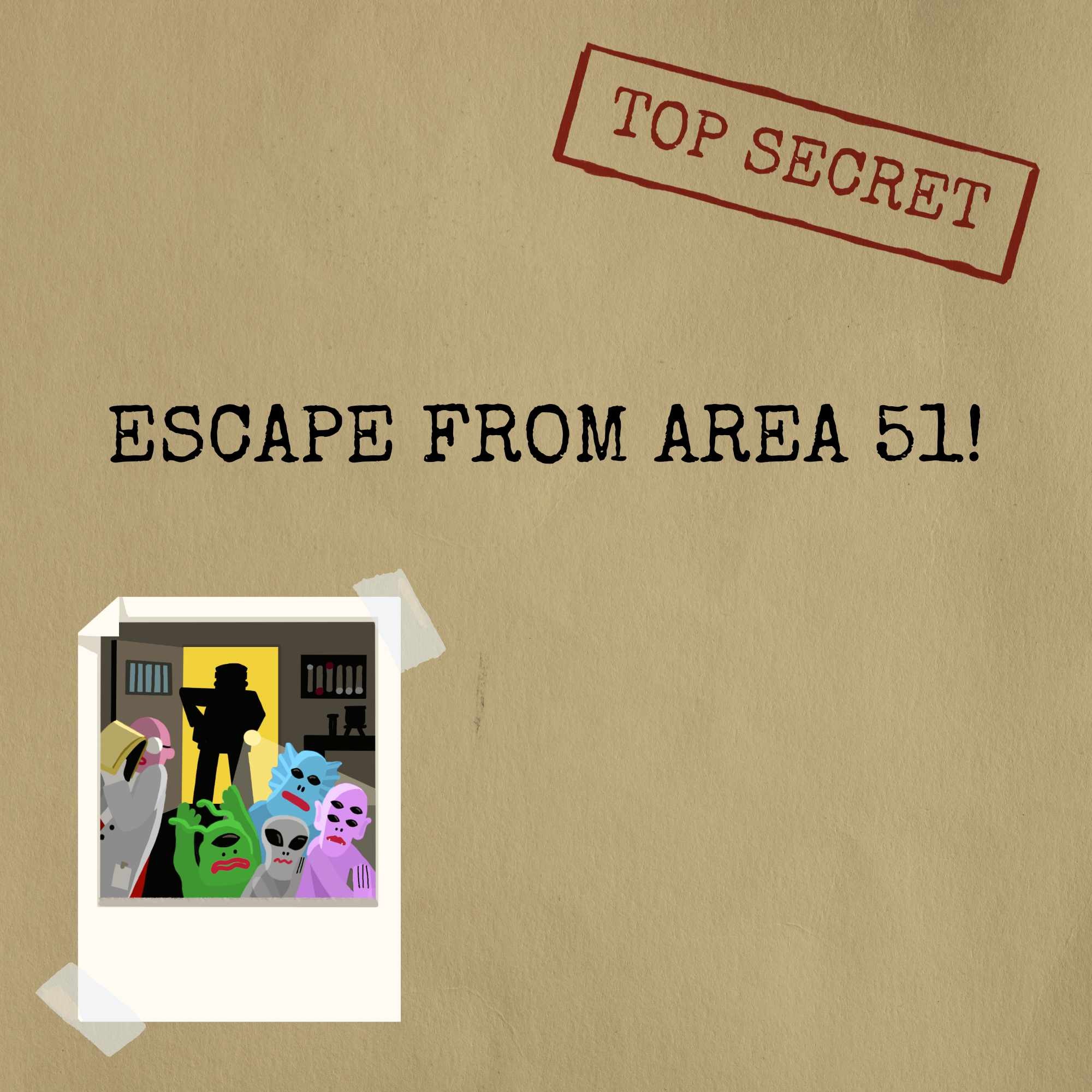 Escape from Area 51! Logo
